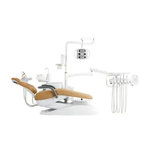专业工厂新设计牙科椅单元套装触摸屏豪华牙科椅升级安全单元牙科椅