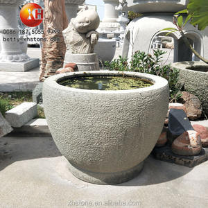 Jardín Barato Miniscape Granito <span class=keywords><strong>Piedra</strong></span> Creativo Bonsai Cuenco en forma <span class=keywords><strong>de</strong></span> Penjing Art Micro Maceta Paisaje Macetas y <span class=keywords><strong>jardineras</strong></span> - Product Image 2