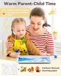 Pintura <span class=keywords><strong>de</strong></span> Marmoleado al Agua <span class=keywords><strong>para</strong></span> <span class=keywords><strong>Niños</strong></span>, Pintura <span class=keywords><strong>de</strong></span> Mármol Dorado Metálico, <span class=keywords><strong>Manualidades</strong></span> <span class=keywords><strong>para</strong></span> <span class=keywords><strong>Niños</strong></span> <span class=keywords><strong>de</strong></span> 6 <span class=keywords><strong>a</strong></span> <span class=keywords><strong>12</strong></span> <span class=keywords><strong>A</strong></span>ños, Kit <span class=keywords><strong>de</strong></span> Pintura Mágica <span class=keywords><strong>de</strong></span> Marmoleado - Product Image 5