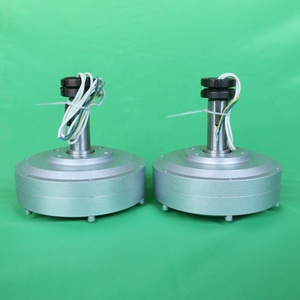 <span class=keywords><strong>100W</strong></span> 500rpm 12V 24V <span class=keywords><strong>DC</strong></span> coreless Tua Bin Gió thẳng đứng nam châm vĩnh cửu PMG phát điện maglev tự làm bên ngoài rotator Máy phát điện - Product Image 4