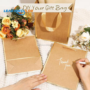 Luxury Shopping Paper Bag Gift Bag Manufacturer Custom Logo White Eco-friendly Kraft Paper Shopping Bag for Clothes - Product Image 2