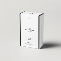 Vente en gros Boîte d'emballage cosmétique de parfum en papier rigide Boîte de parfum cosmétique en carton de luxe à impression personnalisée