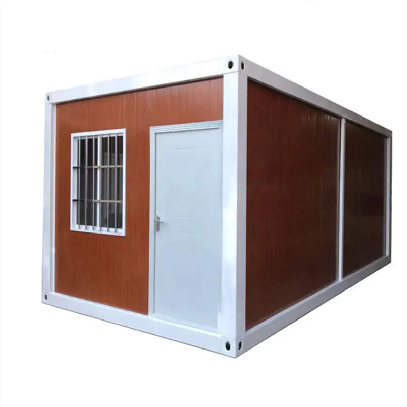 Khung Thép Ánh Sáng Mạ Kẽm Nhà Prefab Phong Cách Thời Trang Sandwich Panel Dễ Dàng Lắp Ráp Kết Cấu Thép Có Thể Sống Được Container Trang Chủ