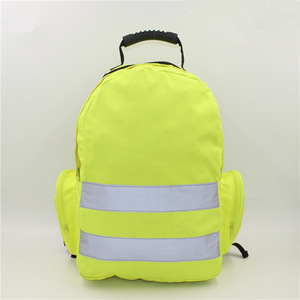 Reflective Hi Vis Safety Backpack for Industrial Work Site, Outdoor Sports and Road <b>Bike</b> Use - Product Image 2