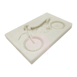 Molde <span class=keywords><strong>de</strong></span> Silicona para Decoración <span class=keywords><strong>de</strong></span> Pasteles con Diseño <span class=keywords><strong>de</strong></span> Motocicleta <span class=keywords><strong>de</strong></span> Carreras Todoterreno en 3D con Contorno Rectangular - Product Image 4