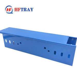 รางเคเบิลเหล็กคาร์บอนเคลือบผงสำหรับภายนอกอาคาร ทนทานต่อการกัดกร่อน ป้องกันสนิม สำหรับสายเคเบิลหลากหลายประเภท - Product Image 2