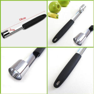 Décortiqueur de fruits et légumes en acier inoxydable, outil domestique pour pommes et dattes rouges, à torsion, direct usine - Product Image 6