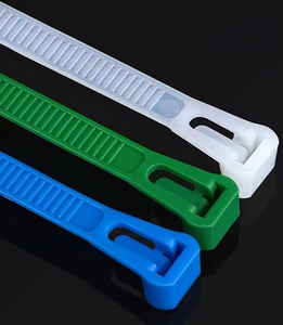 도매 7.2*200mm 공장 가격 좋은 품질 출시 재사용 가능한 나일론 케이블 넥타이 플라스틱 타이 스트랩 플라스틱 와이어 타이 - Product Image 4