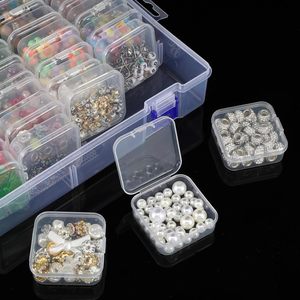 Plastic Square Nail Art Tools <b>Storage</b> <b>Box</b>-Multifunctional Modern Design Sustainable <b>Material</b> 1-3L Capacity - Product Image 2