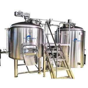 Equipo de elaboración de cerveza micro cervecería 500L 800L 1000L cerveza artesanal máquina de fabricación de cerveza equipo de elaboración de cerveza industrial - Product Image 1