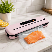 Scelleuse sous vide électrique USB portable, mini, automatique, type sur pied/à poser, design compact, jusqu'à 1,0 L pour aliments secs/humides – Meilleure vente