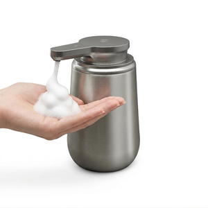Dispenser Sabun Cair Otomatis 350ml Original Supplier SUS316, Dispenser Sabun Tempel Dinding, Isi Ulang, Tanpa Sentuh - Product Image 6