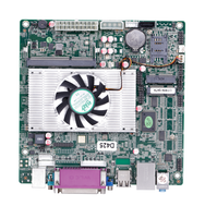 Pas cher AToM D525 CPU Dual Core 1.80GHz ICH8 Chipset Carte Mère DDR3 -4G Desktop ATX 12V Power GM3150 VGA LVDS Display WinXP