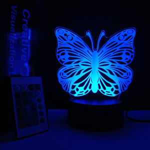 Veilleuse 3D en forme de requin, lampe de bureau, 7 couleurs, lampe de table tactile à distance, décoration pour enfant, cadeau de noël 2026 - Product Image 6