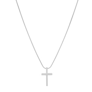 Collar con Colgante de Cruz de Acero de Titanio de Diseño Exclusivo, Chapado en Oro y Plata, Collares Unisex, Joyería al por Mayor - Product Image 6