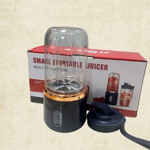 Otro Exprimidor de Frutas Portátil Pequeño para el Hogar, USB, para Exteriores, con Doble Vaso y Tapa Deportiva, Seis Cuchillas, Azul CT268 - Product Image 5