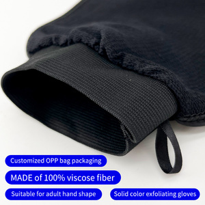 ถุงมือมาร์การอนสี Kessa เป็นมิตรกับสิ่งแวดล้อมย่อยสลายได้ทางชีวภาพถุงมืออาบน้ำถุงมือขัดผิวทำจากเส้นใยวิสคอสธรรมชาติสำหรับร่างกาย - Product Image 3