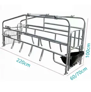 Pig cage Pig pen Pig crate with farrowing equipment