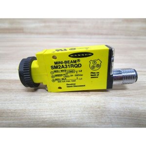 Capteur photoélectrique Banner Mini-Beam SM2A31RQD 24-240Vac, récepteur Push-Pull à déconnexion rapide - Product Image 4