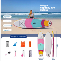 ELEVENSPORTS Planche à pagaie gonflable pour adultes, planche de surf gonflable, planche à pagaie debout