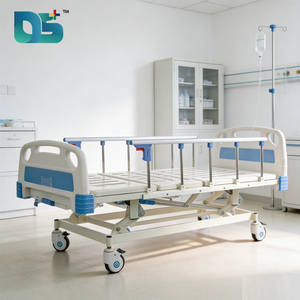 <span class=keywords><strong>Lit</strong></span> médical manuel durable avec jambes arrière réglables, équipement médical pour hôpital, soins infirmiers, capacité de charge de 160 kg - Product Image 6