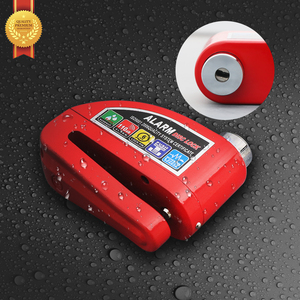 Kunci Cakram Anti Maling Baja Paduan Pintar Gambar Baru Universal Tahan Air dengan <span class=keywords><strong>Alarm</strong></span> untuk Skuter Listrik/Sepeda/Motor - Product Image 3