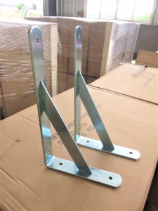 Heavy Duty Metal Shelf <b>Brackets</b>,Timber Connector Triangle <b>Bracket</b> OEM Metal Mount <b>Bracket</b> Industrial Shelf Support - Product Image 2