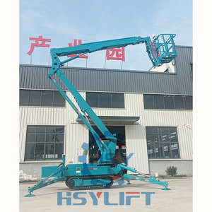 चीन फैक्ट्री 8 मीटर 10 मीटर 12 मीटर 230 किलो मिनी बूम लिफ्ट चेरी पिकर आसमान लिफ्ट - Product Image 5