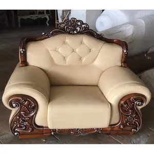 Guangdong province factory manufacturer high quality leather sofa