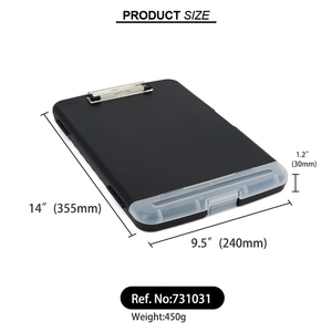 A4 Thư Kích Thước Nhựa Lưu Trữ Clipboard Với Văn Phòng Hội Đồng Quản Trị Tài Liệu Chủ Cho Văn Phòng Kinh Doanh Trường Các Cuộc Họp Xe Hoàn Hảo Quà Tặng - Product Image 2