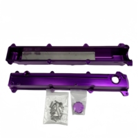 Couvre-culbuteurs en aluminium usiné CNC sur mesure pour moteur 1JZ VVTI - Pièces de performance