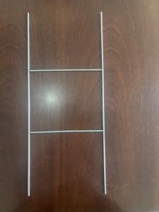 ขาตั้งป้ายรูปตัว H พร้อมเสาเหล็กสำหรับป้ายโฆษณา ขาตั้งป้ายโลหะ - Product Image 2