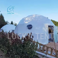 Tente dôme d'hôtel de plein air tente dôme d'hôtel écologique de luxe maison dôme préfabriquée pour camping et complexe
