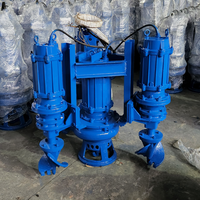 Pompe submersible 5 CV pour dragage de sable et boues minières, haute pression, entraînement électrique