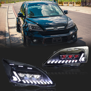 COYA CR-V LED-Scheinwerfer-Set für Honda CRV RE3 <span class=keywords><strong>RE4</strong></span> 2007-2011 Demon-Style Bi-LED Matrix Upgrade DRL Sequenziell Plug-and-Play - Product Image 1
