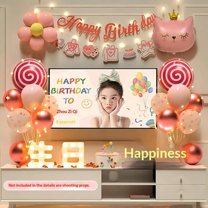 ชุดลูกโป่งอลูมิเนียมสำหรับตกแต่งงานวันเกิดเด็ก - Product Image 4