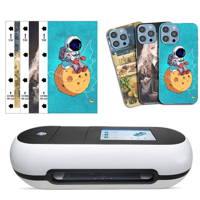 TENETH Phone Screen Protector Cutting Machine Cutting Tpu Hydrogel Film Skin Sticker Cut Plotter Machine