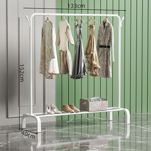 <span class=keywords><strong>Lavinia</strong></span>: Appendiabiti e Portascarpe di Lusso in Metallo, Salvaspazio, Organizzatore per Vestiti da Soggiorno - Product Image 5