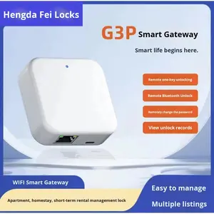 G3 Gateway Inteligente Todo en Uno de Material ABS <span class=keywords><strong>para</strong></span> Bloqueo con Contraseña con TTLOCK y Aplicación Good House Manager <span class=keywords><strong>para</strong></span> <span class=keywords><strong>WiFi</strong></span> - Product Image 2