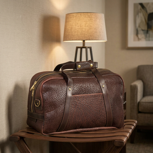 Sac à bandoulière pour ordinateur portable en cuir véritable de qualité supérieure, classique, pour un usage quotidien, imperméable, antivol, léger, pour pique-nique, camping, voyages - Product Image 6