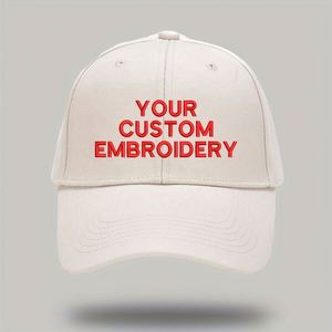 Gorra de Béisbol para Parejas, Personalizada con Bordado, Ajustable, de Algodón, para Él y Ella, MOQ de Una Pieza, Regalo de Moda - Product Image 5