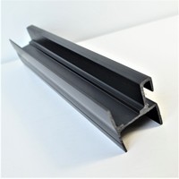 Profil d'extrusion en plastique de haute qualité bande en plastique bande d'étiquette de supermarché porte-étiquette de prix en PVC de l'étagère de supermarché