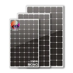 가장 좋은 가격 195w 200w 205w 태양 전지 패널 모노 470w 480w 하프 컷 36 셀 Pv 모듈 패널 태양 광