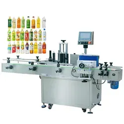 YS510ラウンドボトルラップラベラー自己粘着ジャーバケット方向オイルステッカージュースプラスチックラベリングマシン - Product Image 2