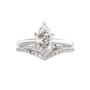 Nouveau Design Déclaration Faux Saphir 1.7 Carat <span class=keywords><strong>Marquise</strong></span> S925 Femme Bague en Argent Sterling - Product Image 1