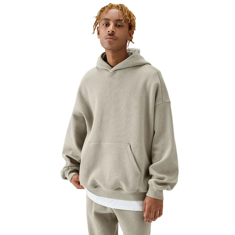 Meilleurs nouveaux produits de 2024 Oem sweat à capuche Vintage 100% coton hommes à capuche 360gsm Logo sweats à capuche imprimés personnalisés