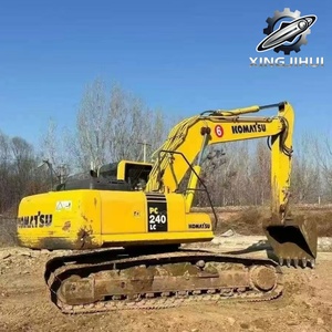 Excavatrice Komatsu PC240 de 24 tonnes, d'occasion, de marque japonaise, moteur Cummins, excavatrice sur chenilles, d'occasion, provenant du Japon. - Product Image 4