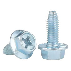 โรงงานฟาสโต้ ขายส่งโดยตรง เหล็กชุบสังกะสี รูปสามเหลี่ยม สกรูหัวหกเหลี่ยม แข็งแรง ทนทาน ระบบหน่วยเมตริก - Product Image 1