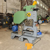 Machine de découpe et de poinçonnage hydraulique multifonctionnelle pour acier profilé, acier angulaire, barres plates – Équipement de découpe pour fermeurs métalliques