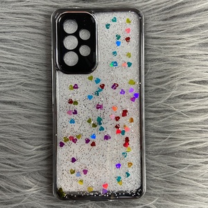 Custodia protettiva per cellulare con design glitterato epossidico nuova custodia per cellulare per <span class=keywords><strong>samsung</strong></span> A03 A13 A23 A33 A01 - Product Image 3